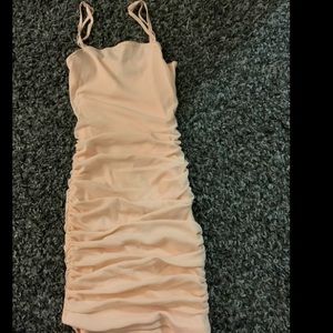 scrunched shein dress